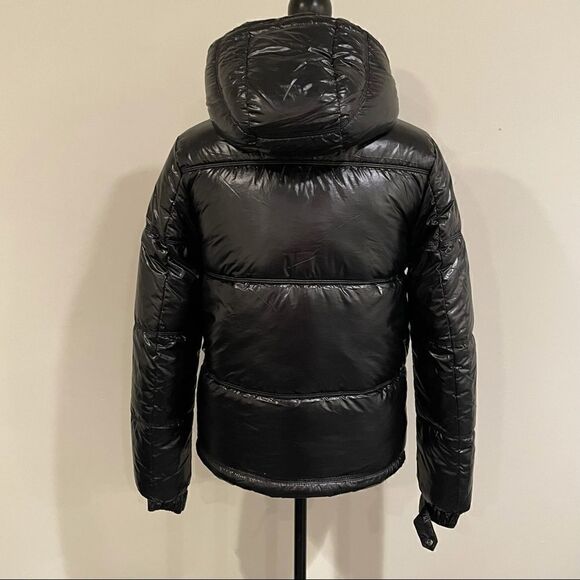 Women's KENDALL & KYLIE Coolidge Reversible Quilted & Sherpa Puffer Jacket - Picture 8 of 8